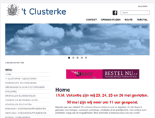 Tablet Screenshot of de-vlieger.nl
